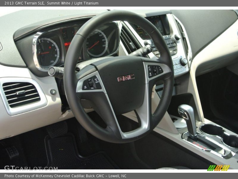 Summit White / Light Titanium 2013 GMC Terrain SLE