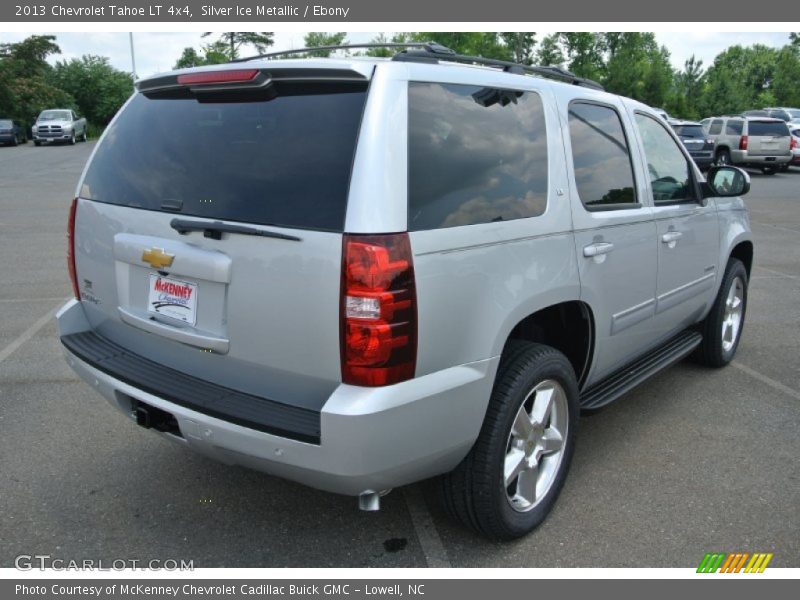 Silver Ice Metallic / Ebony 2013 Chevrolet Tahoe LT 4x4