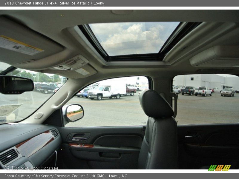 Silver Ice Metallic / Ebony 2013 Chevrolet Tahoe LT 4x4