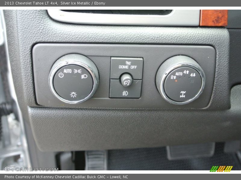 Controls of 2013 Tahoe LT 4x4