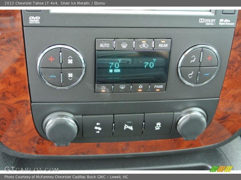 Silver Ice Metallic / Ebony 2013 Chevrolet Tahoe LT 4x4