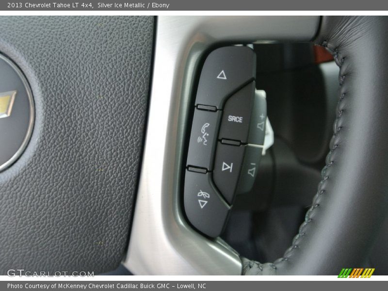 Silver Ice Metallic / Ebony 2013 Chevrolet Tahoe LT 4x4