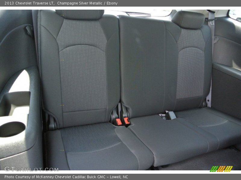 Champagne Silver Metallic / Ebony 2013 Chevrolet Traverse LT