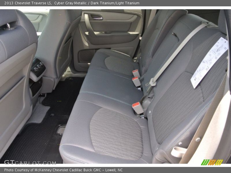Cyber Gray Metallic / Dark Titanium/Light Titanium 2013 Chevrolet Traverse LS