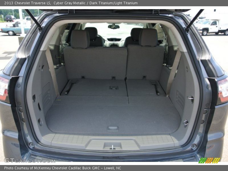 Cyber Gray Metallic / Dark Titanium/Light Titanium 2013 Chevrolet Traverse LS