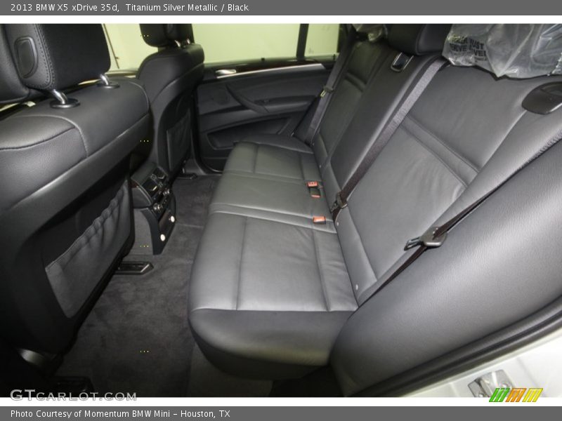 Titanium Silver Metallic / Black 2013 BMW X5 xDrive 35d