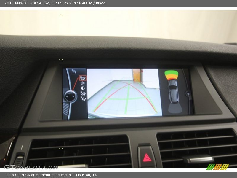 Titanium Silver Metallic / Black 2013 BMW X5 xDrive 35d