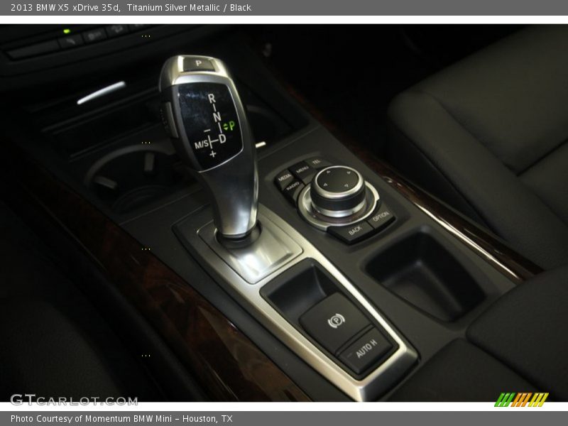 Titanium Silver Metallic / Black 2013 BMW X5 xDrive 35d