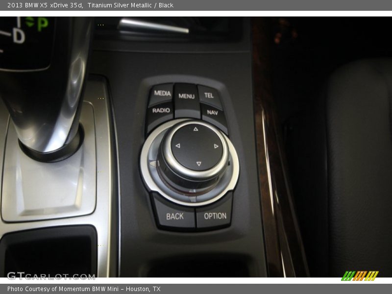 Titanium Silver Metallic / Black 2013 BMW X5 xDrive 35d