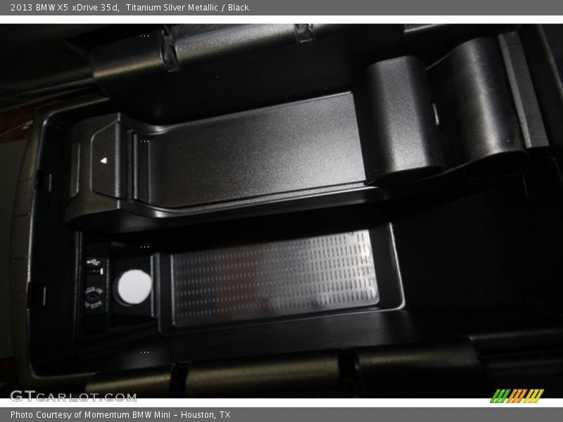 Titanium Silver Metallic / Black 2013 BMW X5 xDrive 35d
