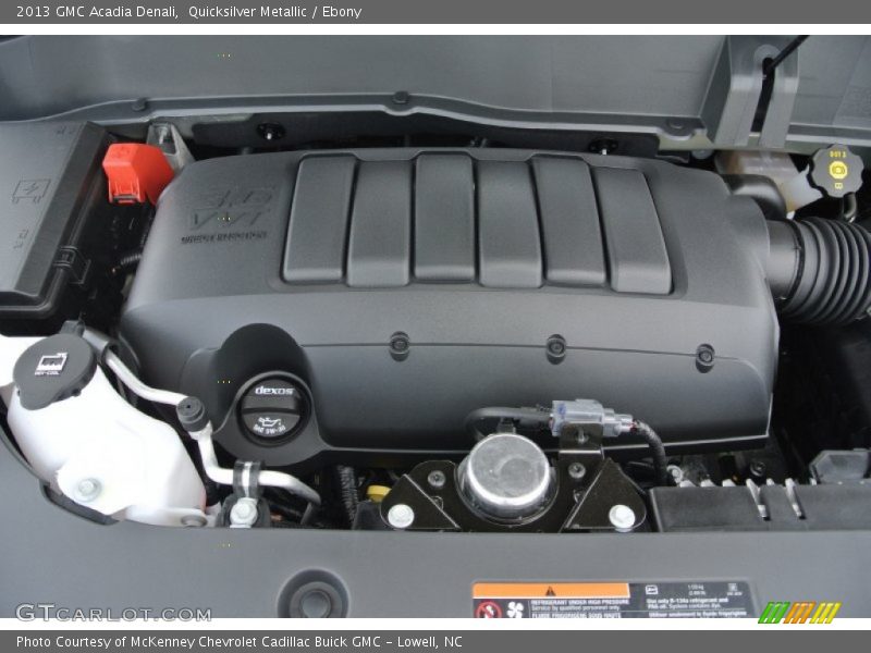 Quicksilver Metallic / Ebony 2013 GMC Acadia Denali