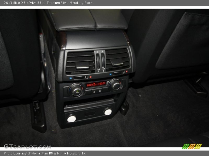 Titanium Silver Metallic / Black 2013 BMW X5 xDrive 35d