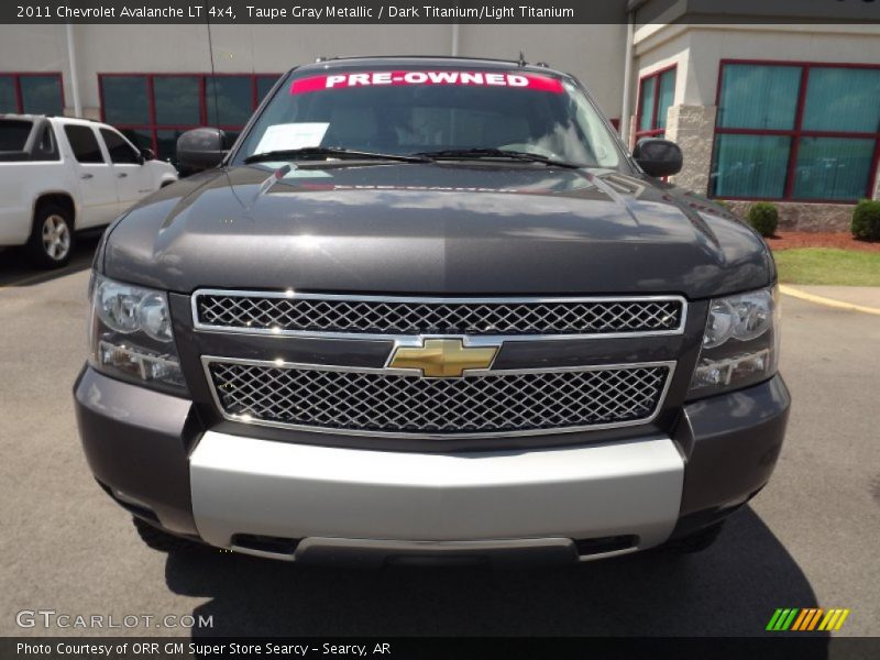 Taupe Gray Metallic / Dark Titanium/Light Titanium 2011 Chevrolet Avalanche LT 4x4
