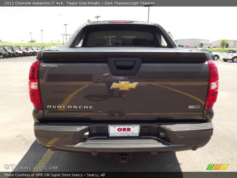 Taupe Gray Metallic / Dark Titanium/Light Titanium 2011 Chevrolet Avalanche LT 4x4