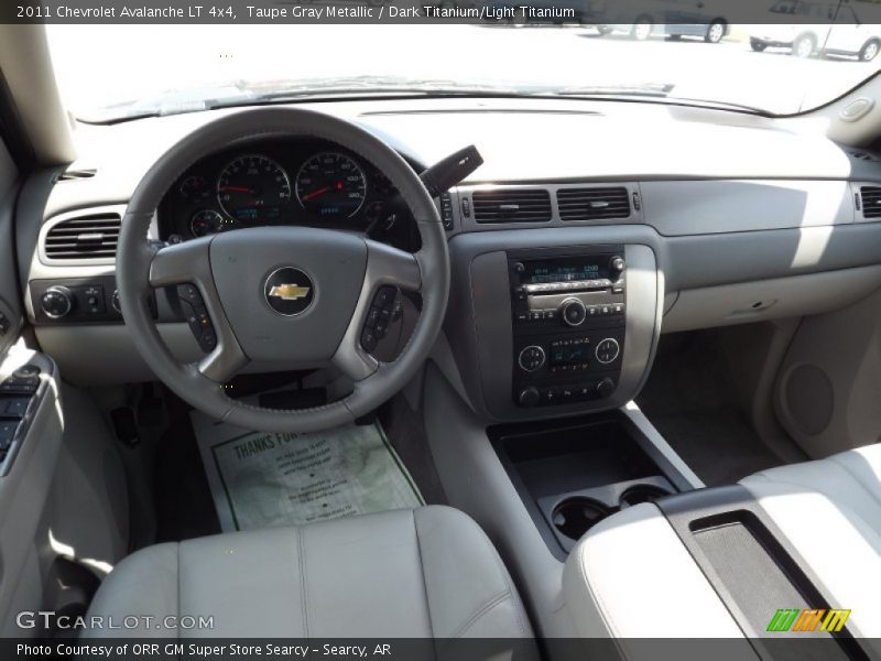 Taupe Gray Metallic / Dark Titanium/Light Titanium 2011 Chevrolet Avalanche LT 4x4