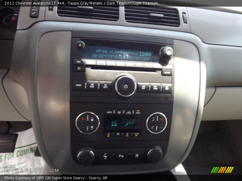 Taupe Gray Metallic / Dark Titanium/Light Titanium 2011 Chevrolet Avalanche LT 4x4