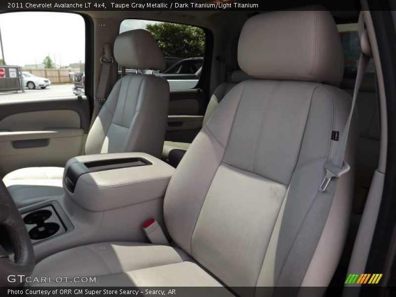 Taupe Gray Metallic / Dark Titanium/Light Titanium 2011 Chevrolet Avalanche LT 4x4