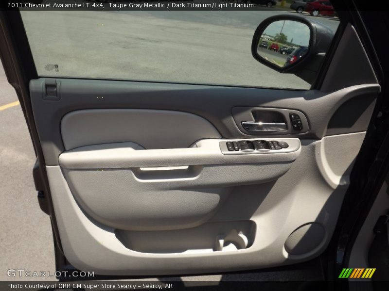 Taupe Gray Metallic / Dark Titanium/Light Titanium 2011 Chevrolet Avalanche LT 4x4