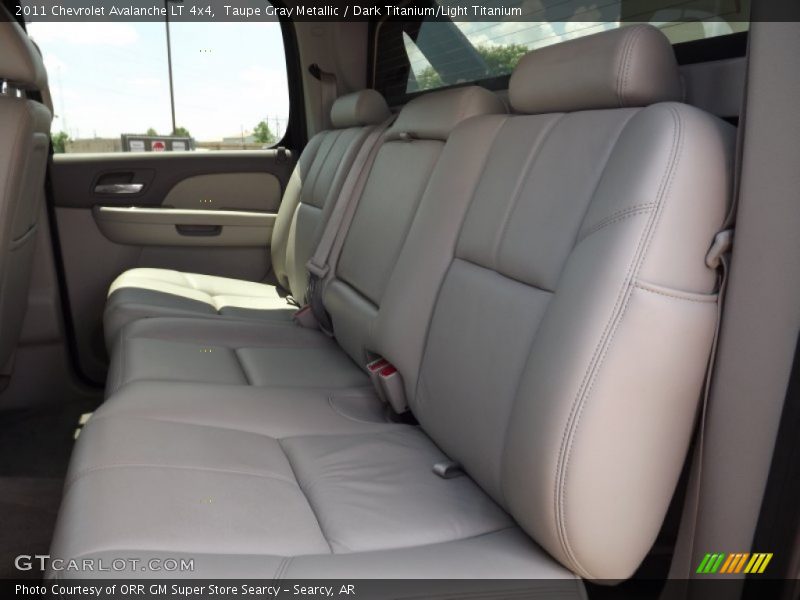Taupe Gray Metallic / Dark Titanium/Light Titanium 2011 Chevrolet Avalanche LT 4x4