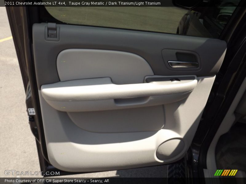 Taupe Gray Metallic / Dark Titanium/Light Titanium 2011 Chevrolet Avalanche LT 4x4