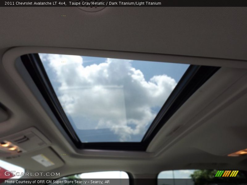 Taupe Gray Metallic / Dark Titanium/Light Titanium 2011 Chevrolet Avalanche LT 4x4
