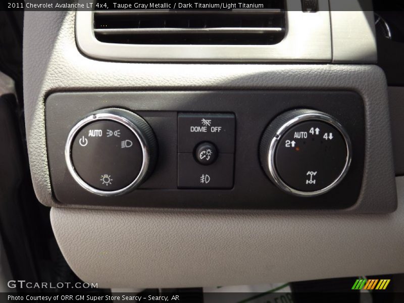 Taupe Gray Metallic / Dark Titanium/Light Titanium 2011 Chevrolet Avalanche LT 4x4