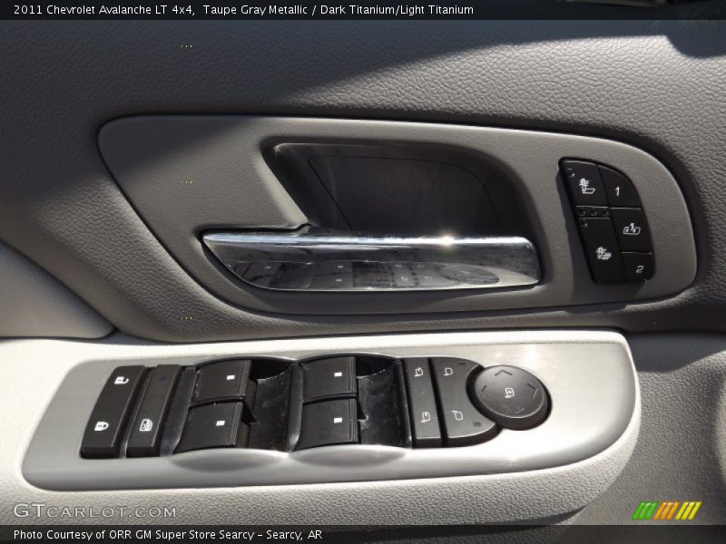 Taupe Gray Metallic / Dark Titanium/Light Titanium 2011 Chevrolet Avalanche LT 4x4