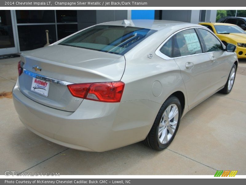 Champagne Silver Metallic / Jet Black/Dark Titanium 2014 Chevrolet Impala LT