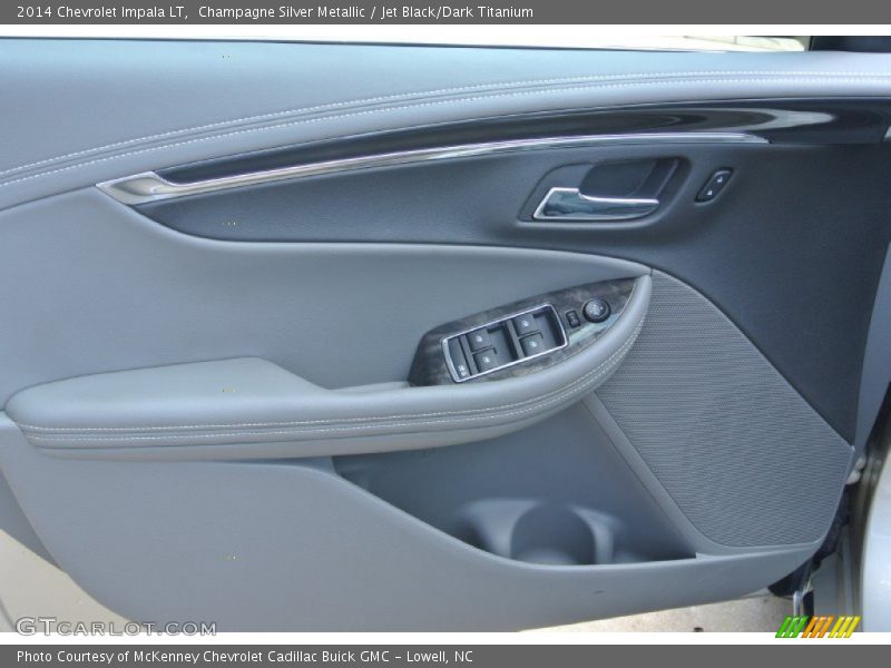 Champagne Silver Metallic / Jet Black/Dark Titanium 2014 Chevrolet Impala LT