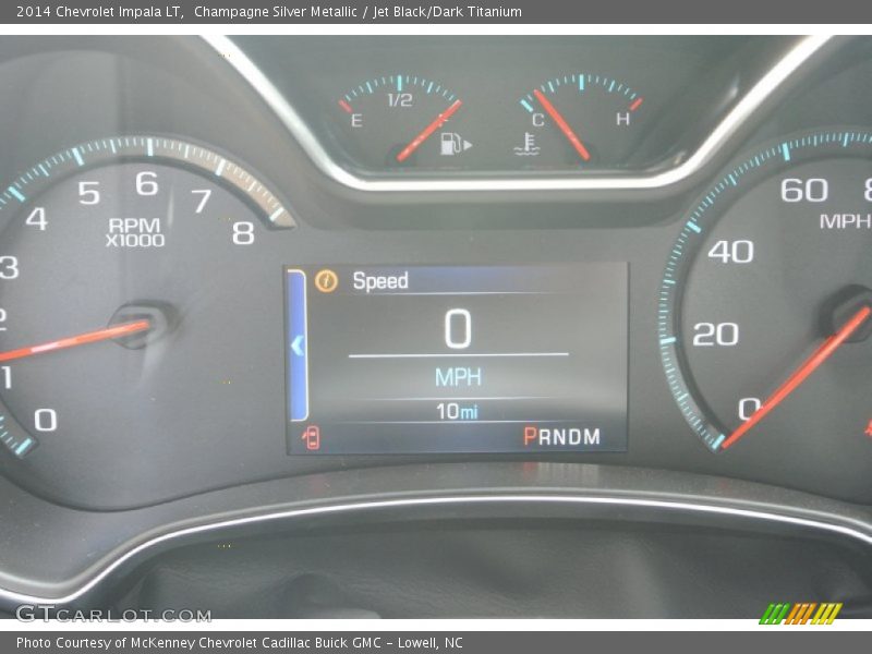 Champagne Silver Metallic / Jet Black/Dark Titanium 2014 Chevrolet Impala LT