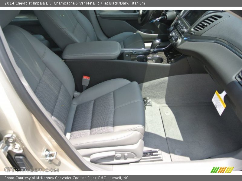 Champagne Silver Metallic / Jet Black/Dark Titanium 2014 Chevrolet Impala LT