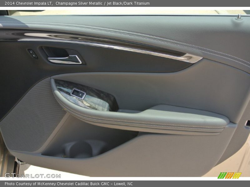 Champagne Silver Metallic / Jet Black/Dark Titanium 2014 Chevrolet Impala LT