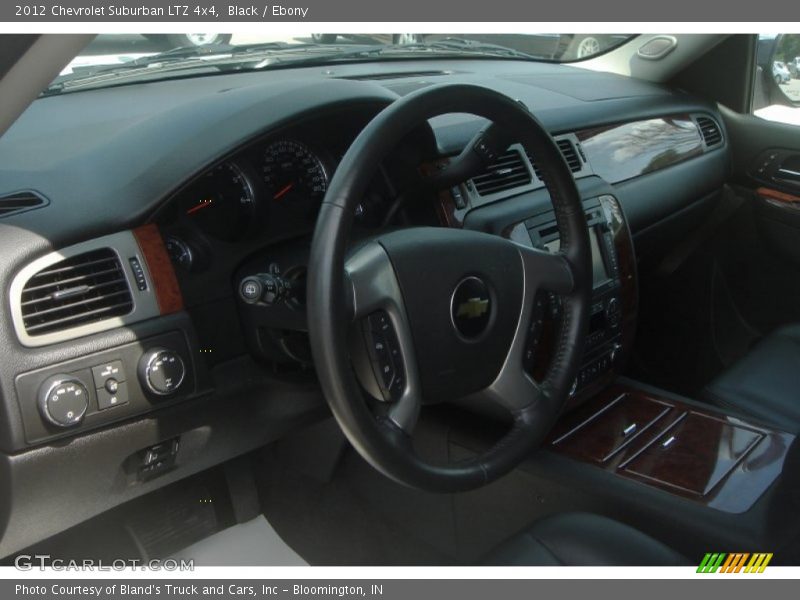 Black / Ebony 2012 Chevrolet Suburban LTZ 4x4