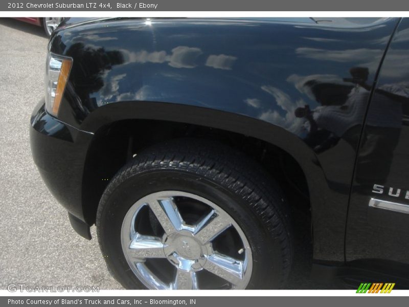 Black / Ebony 2012 Chevrolet Suburban LTZ 4x4