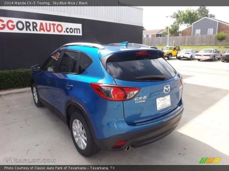 Sky Blue Mica / Black 2014 Mazda CX-5 Touring