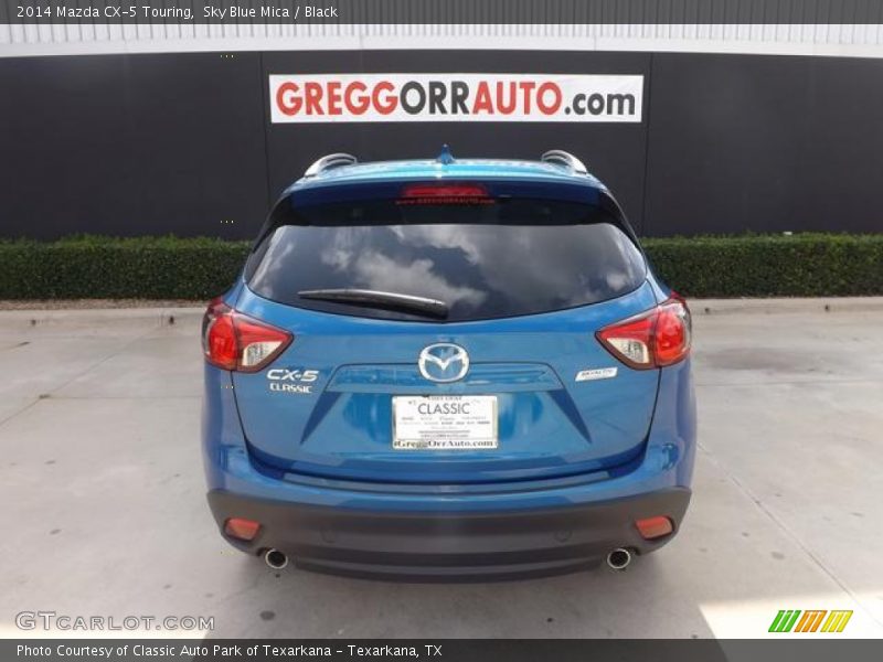 Sky Blue Mica / Black 2014 Mazda CX-5 Touring