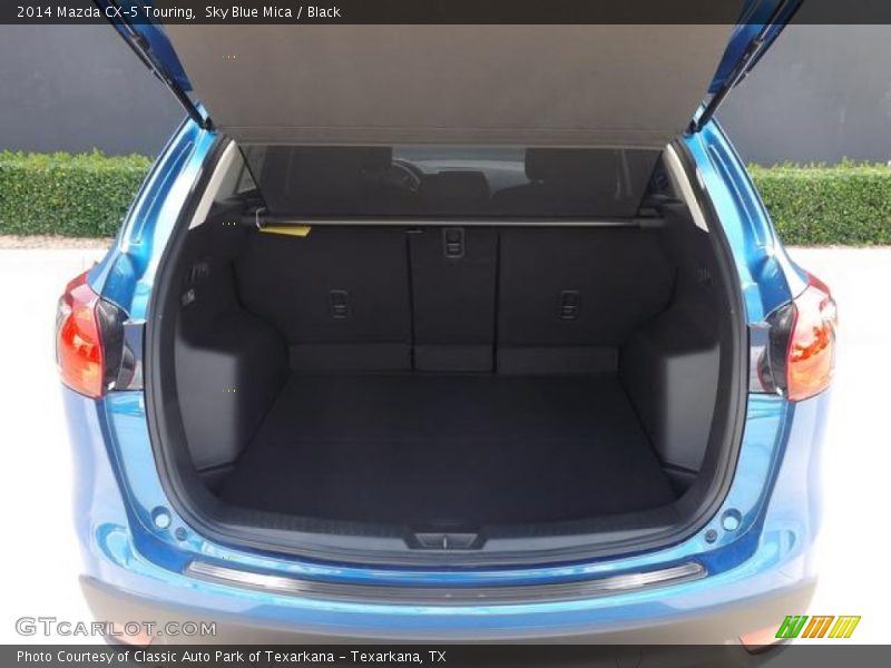 Sky Blue Mica / Black 2014 Mazda CX-5 Touring