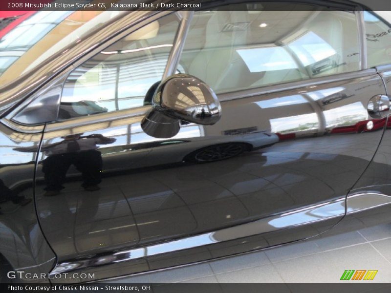Kalapana Black / Dark Charcoal 2008 Mitsubishi Eclipse Spyder GS