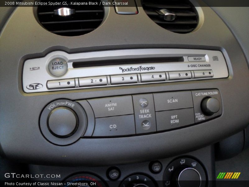 Audio System of 2008 Eclipse Spyder GS