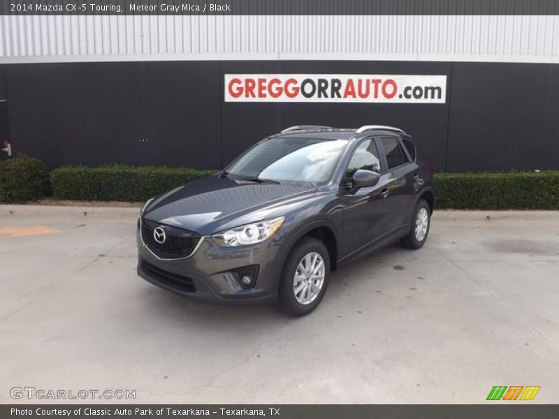 Meteor Gray Mica / Black 2014 Mazda CX-5 Touring