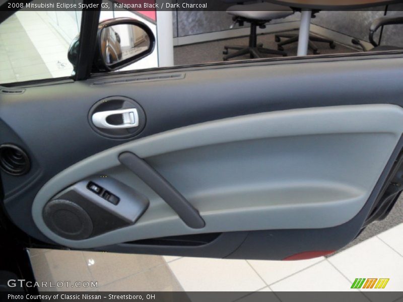 Kalapana Black / Dark Charcoal 2008 Mitsubishi Eclipse Spyder GS