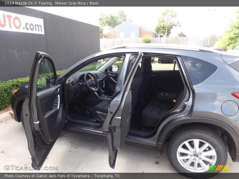 Meteor Gray Mica / Black 2014 Mazda CX-5 Touring