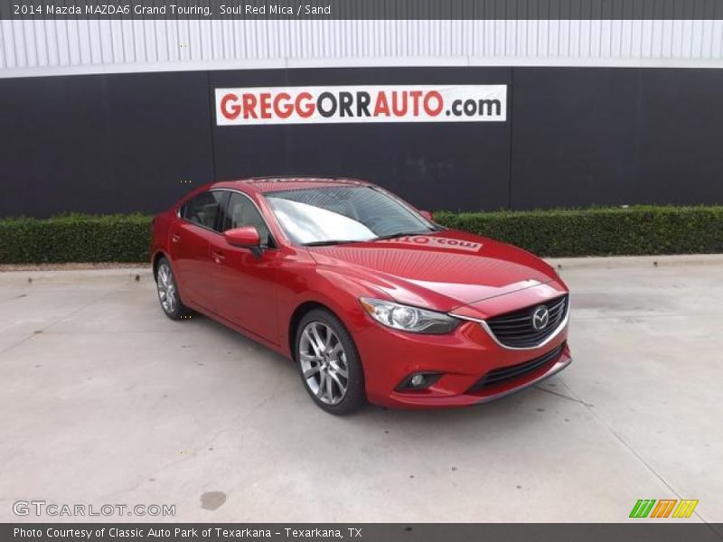 Soul Red Mica / Sand 2014 Mazda MAZDA6 Grand Touring