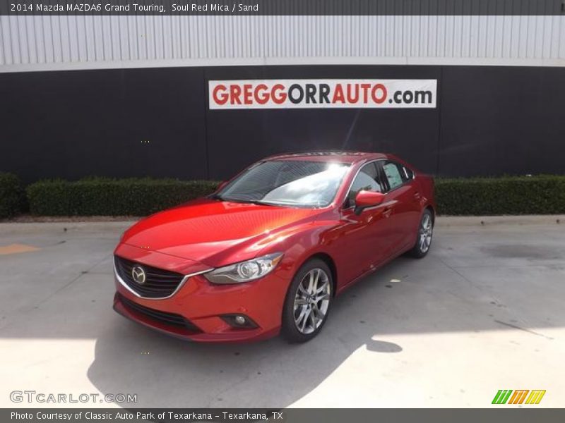 Soul Red Mica / Sand 2014 Mazda MAZDA6 Grand Touring