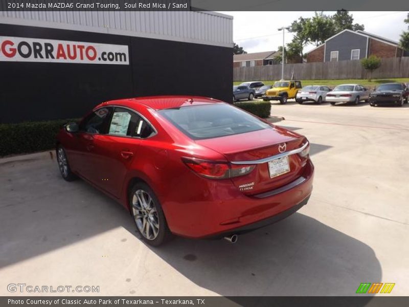 Soul Red Mica / Sand 2014 Mazda MAZDA6 Grand Touring