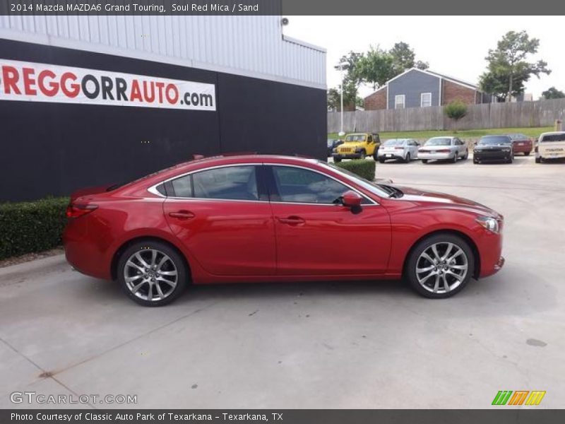 Soul Red Mica / Sand 2014 Mazda MAZDA6 Grand Touring