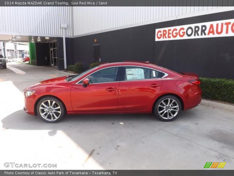 Soul Red Mica / Sand 2014 Mazda MAZDA6 Grand Touring
