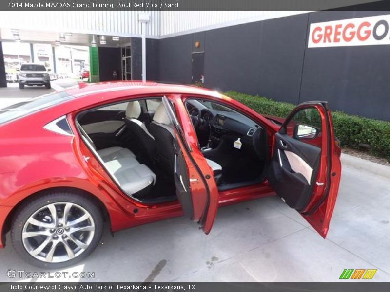 Soul Red Mica / Sand 2014 Mazda MAZDA6 Grand Touring