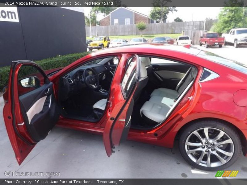Soul Red Mica / Sand 2014 Mazda MAZDA6 Grand Touring