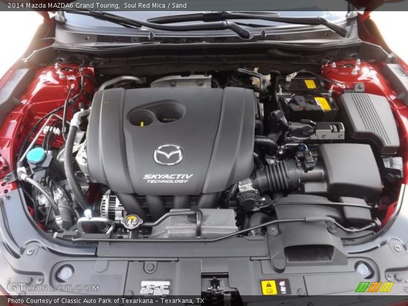  2014 MAZDA6 Grand Touring Engine - 2.5 Liter SKYACTIV-G DI DOHC 16-valve VVT 4 Cyinder